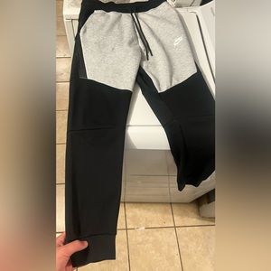 Nike Black and Grey Tech Pants